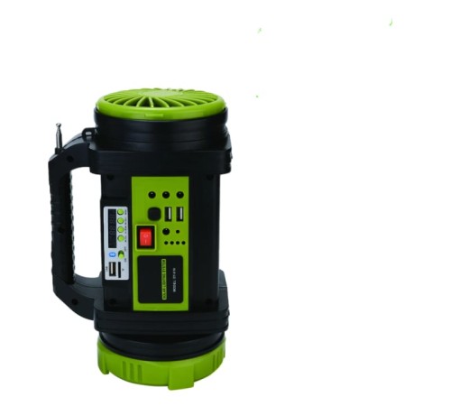 Wıson WS-5683 Şarjlı 30w Solar Şarjlı Ev Aydınlatma Seti Radyo Ve Fan Powebank