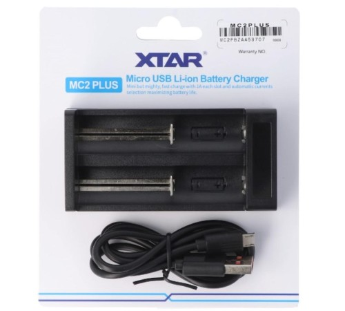 Xtar MC2 Plus İkili Li-ion Pil Şarj Cihazı