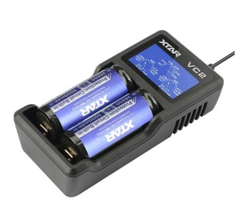 Xtar VC2 İkili Li-ion Pil Şarj Cihazı