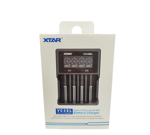 Xtar VC4SL Dörtlü Li-ion / NI-CD / NI-MH Pil Şarj Cihazı