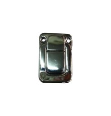 Yaylı Bavul Kilidi - 32x48mm, Nikel, 1 Adet