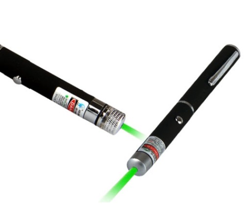 Yeşil Lazer Pointer 100 mW 15 Km Etkili (5 Başlıklı)
