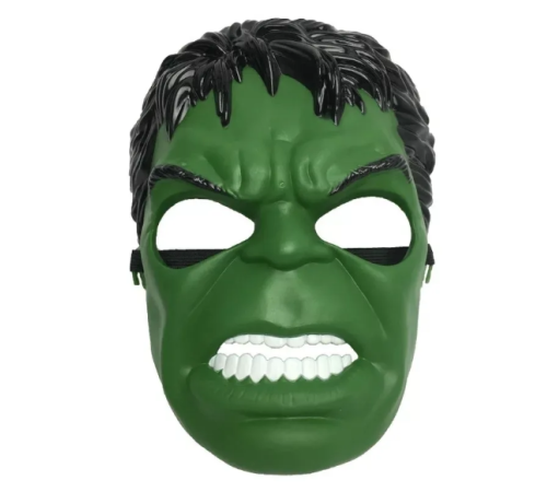 Yeşil Renk Süper Kahraman Dev Adam Hulk Maskesi