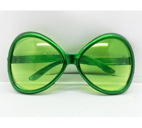 Yeşil Renk Yeşilçam Nostalji 80li Yıllar 90lı Yıllar Parti Gözlüğü  7x16 cm