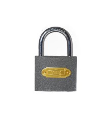 YMK Eko Gri Döküm Kısa Kancalı Asma Kilit 63mm