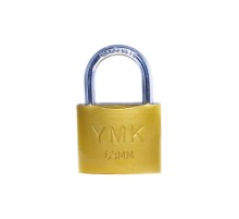 YMK Eko Sarı Boyalı Kısa Kancalı Asma Kilit 32mm