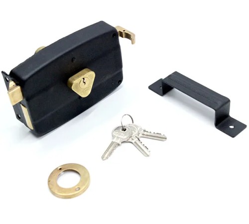 Yuma Dış Kapı Oval Tirajlı Kilit - Karşılıklı, 12mm