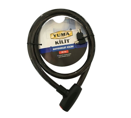 Yuma YM-746 150 Cm 20 mm Bisiklet / Motorsiklet Kilidi
