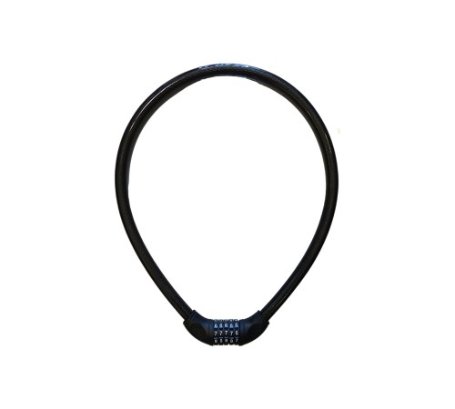 Yuma YM-747 120cm 20mm 5 Şifreli Siyah Motorsiklet Kilidi