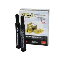 YUMA YM-790S  SİYAH KOLİ KALEMİ 12 ADET