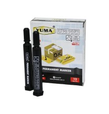 YUMA YM-790S  SİYAH KOLİ KALEMİ 12 ADET