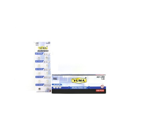 AG1 LR-60 DÜĞME PİL ALKALİN 1.5V 10LU KART