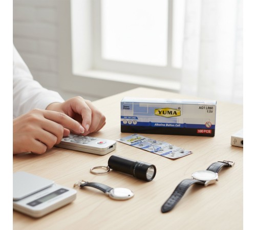 AG1 LR-60 DÜĞME PİL ALKALİN 1.5V 10LU KART