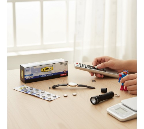 YM-9 AG10 LR-54 DÜĞME PİL ALKALİN 1.5V 10LU KART