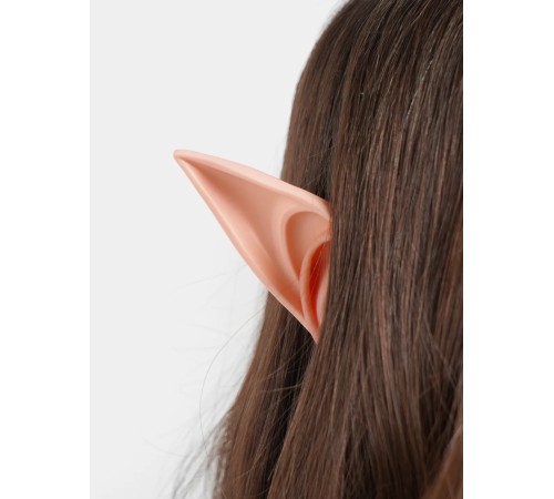 Yumuşak Malzemeden İmal Lateks Elf Kulağı 1 Çift 10x5 cm