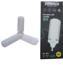 ZEONİX 40W 3 KANATLI PERVANE AMPUL