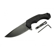 Zero Error 7-12 Black Çakı 22 cm Manuel, Kemerlikli