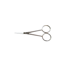 009-400 Ayrık Saplı Nakış Makası No: 4 İnç / 10,16 Cm - Nikel Kaplama