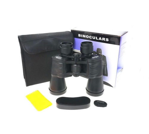 100x100 Kauçuk Kaplamalı Mavı Cam Mercekli Dürbün 56m/1000m Kod 90