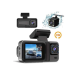 1080P 3 Lensli WİFİ Araç İçi Kameralı Ekran DVR Kaydedici Gece Görüşlü