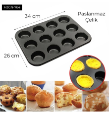 12 Gözlü Kek Kalıbı