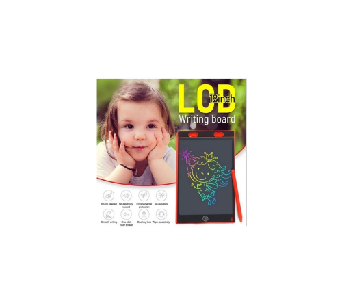 12 Inc Renkli Lcd Grafik Dijital Kalemli Çizim Tableti Yazı Tahta Not Yazma Eğitim Tableti Kırmızı 12 Inc Renkli Lcd Grafik Dijital Kalemli Çizim Tableti Yazı Tahta Not Yazma Eğitim Tableti Kırmızı