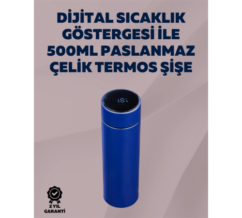 12 Saat Sıcak, 24 Saat Soğuk Tutabilen Paslanmaz Termos