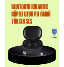 13 mm Sürücü Teknolojisiyle Yüksek Ses Kalitesi – Klipsli Spor Kulaklık
