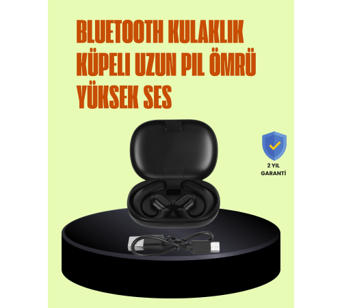 13 mm Sürücü Teknolojisiyle Yüksek Ses Kalitesi – Klipsli Spor Kulaklık