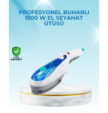 1500W Güçlü Buharlı Ütü | Yanık Riski Olmadan Hızlı Ütüleme