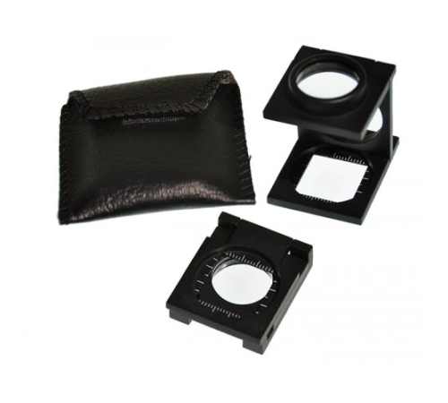 1cm Full Çelikkaplı Full Çelik Kaplı Katlamalı Büyüteç Th9008a