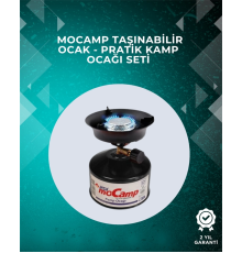 220 gr Gaz Tüpüyle 4 Saat Yanabilen Verimli Kamp Ocağı