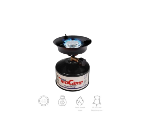 220 gr Gaz Tüpüyle 4 Saat Yanabilen Verimli Kamp Ocağı 220 gr Gaz Tüpüyle 4 Saat Yanabilen Verimli Kamp Ocağı