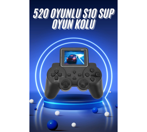 2.4 İnç Ekran 520 Oyunlu Retro Temalı Kablosuz Oyun Kolu El Atarisi 2.4 İnç Ekran 520 Oyunlu Retro Temalı Kablosuz Oyun Kolu El Atarisi