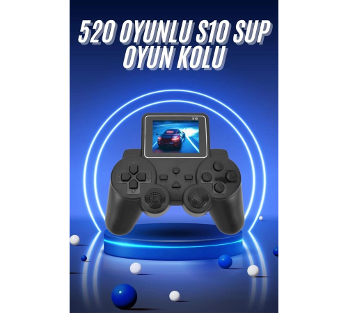 2.4 İnç Ekran 520 Oyunlu Retro Temalı Kablosuz Oyun Kolu El Atarisi 2.4 İnç Ekran 520 Oyunlu Retro Temalı Kablosuz Oyun Kolu El Atarisi