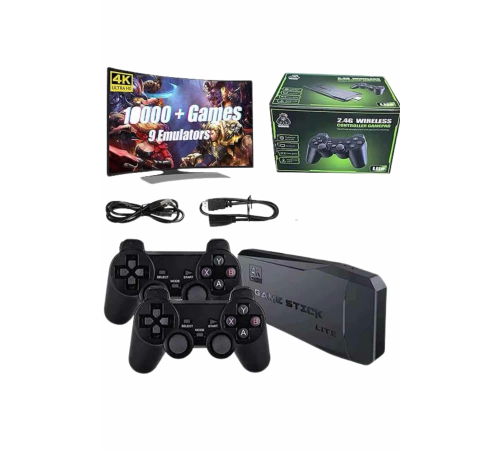 2.4g Uyumlu Kablosuz Çift Kol Atari Retro 20000 Oyun Game Stick 2.4g Uyumlu Kablosuz Çift Kol Atari Retro 20000 Oyun Game Stick