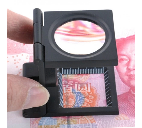 25x25 Mm Full Çelik Kaplı Katlamalı Büyüteç Th9005b 25x25 Mm Full Çelik Kaplı Katlamalı Büyüteç Th9005b