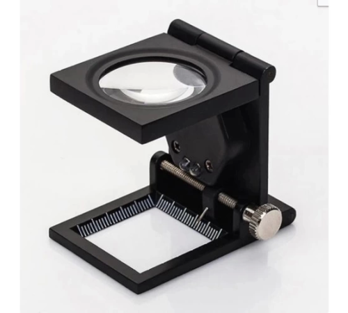 28x28 Mm Katlanır Sayaçlı Metal Lüp, 2 Led Işıklı Büyüteç Tekstil Th9005a 28x28 Mm Katlanır Sayaçlı Metal Lüp, 2 Led Işıklı Büyüteç Tekstil Th9005a