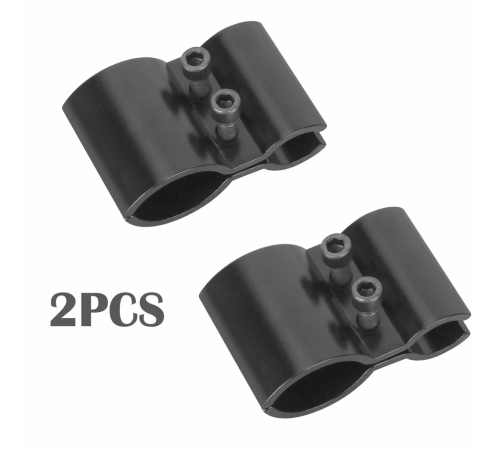 2x10mm 31mm  Montaj Klip Taktik El Feneri Torch Sight Lazer Kapsam