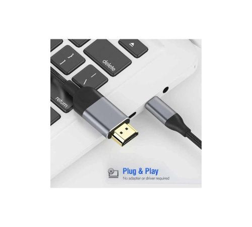 3 Metre 8 Gbps Hız 4k/30 Hz Type C To Hdmı Çevirici Dönüştürücü Tv Telefon Pc Hasır Bağlantı Kablosu 3 Metre 8 Gbps Hız 4k/30 Hz Type C To Hdmı Çevirici Dönüştürücü Tv Telefon Pc Hasır Bağlantı Kablosu