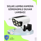 3 Modlu Güneş Paneli Aydınlatmalı Dış Mekan Güvenlik Işığı – IP65 Su Geçirmez, PIR Sensörlü