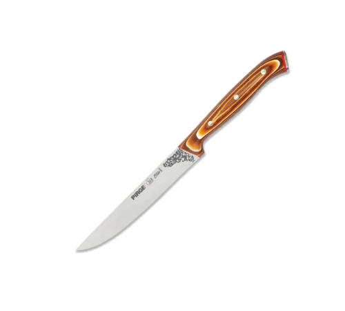 32042 Elite Sebze Bıçağı 12 Cm - Kahverengi Perçinli Kompozit Sap 32042 Elite Sebze Bıçağı 12 Cm - Kahverengi Perçinli Kompozit Sap