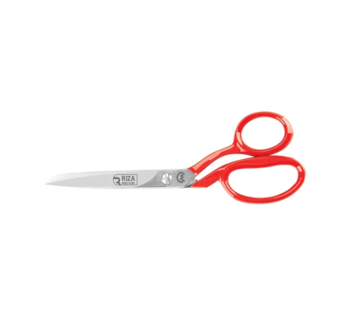 3257-8 Tekstil / Yatık Konfeksiyon Makası No: 8 İnç / 20,32cm - Nikel Kaplama, Kırmızı Saplı, Mikro Tırtıllı 3257-8 Tekstil / Yatık Konfeksiyon Makası No: 8 İnç / 20,32cm - Nikel Kaplama, Kırmızı Saplı, Mikro Tırtıllı