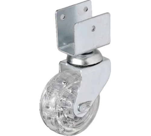328 - 50x20 Mm Şeffaf Makaralı Kısa U Tablalı Teker 4 Adet 328 - 50x20 Mm Şeffaf Makaralı Kısa U Tablalı Teker 4 Adet