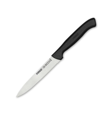 38049 Ecco Tırtıklı Sebze, Et, Biftek Steak Bıçağı 12 Cm - Siyah