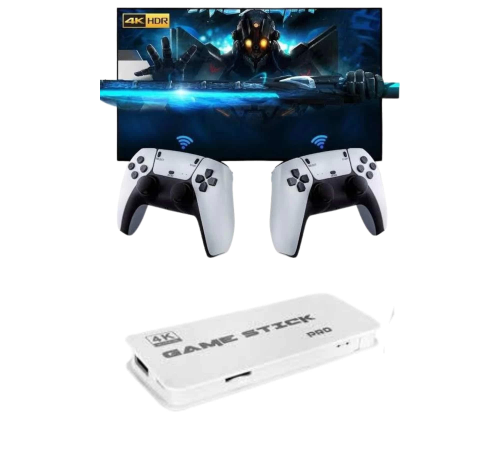 3D 4K HD 2.4G Game Stick 4K Ultra Hd Oyun Konsolu Çift Kollu 3D 4K HD 2.4G Game Stick 4K Ultra Hd Oyun Konsolu Çift Kollu