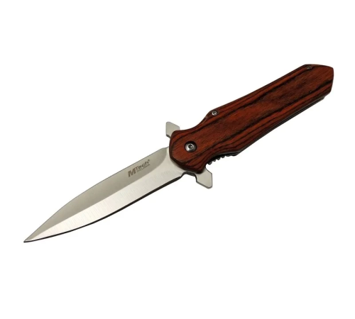 4-11 Kahverengi Kamp Çakı 21cm- Yarı Otomatik, Kemerlikli, Ahşap Sap 4-11 Kahverengi Kamp Çakı 21cm- Yarı Otomatik, Kemerlikli, Ahşap Sap