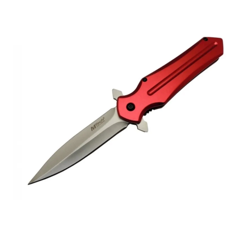 4223 Kırmızı Kamp Çakı 21cm- Yarı Otomatik, Kemerlikli 4223 Kırmızı Kamp Çakı 21cm- Yarı Otomatik, Kemerlikli