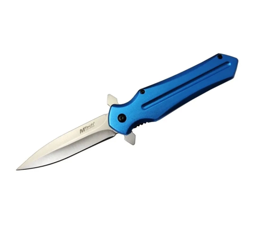 4224 Mavi Kamp Çakı 21cm- Yarı Otomatik, Kemerlikli 4224 Mavi Kamp Çakı 21cm- Yarı Otomatik, Kemerlikli