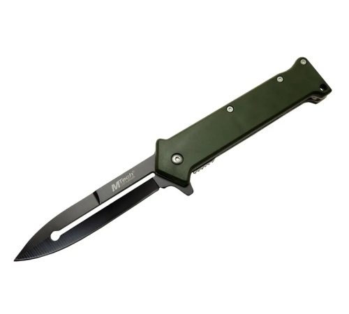 4351 Haki Bas - Çek Kamp Çakı 20cm- Otomatik, Kemerlikli 4351 Haki Bas - Çek Kamp Çakı 20cm- Otomatik, Kemerlikli